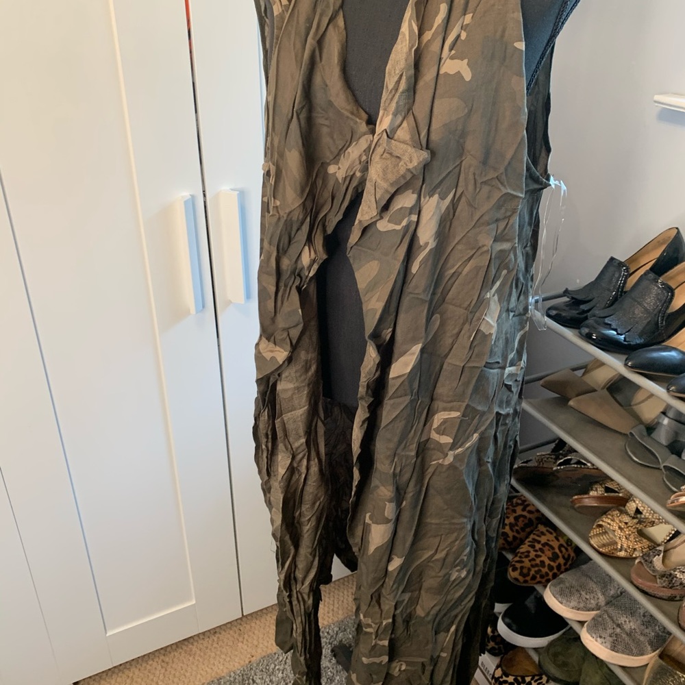 Camo duster.